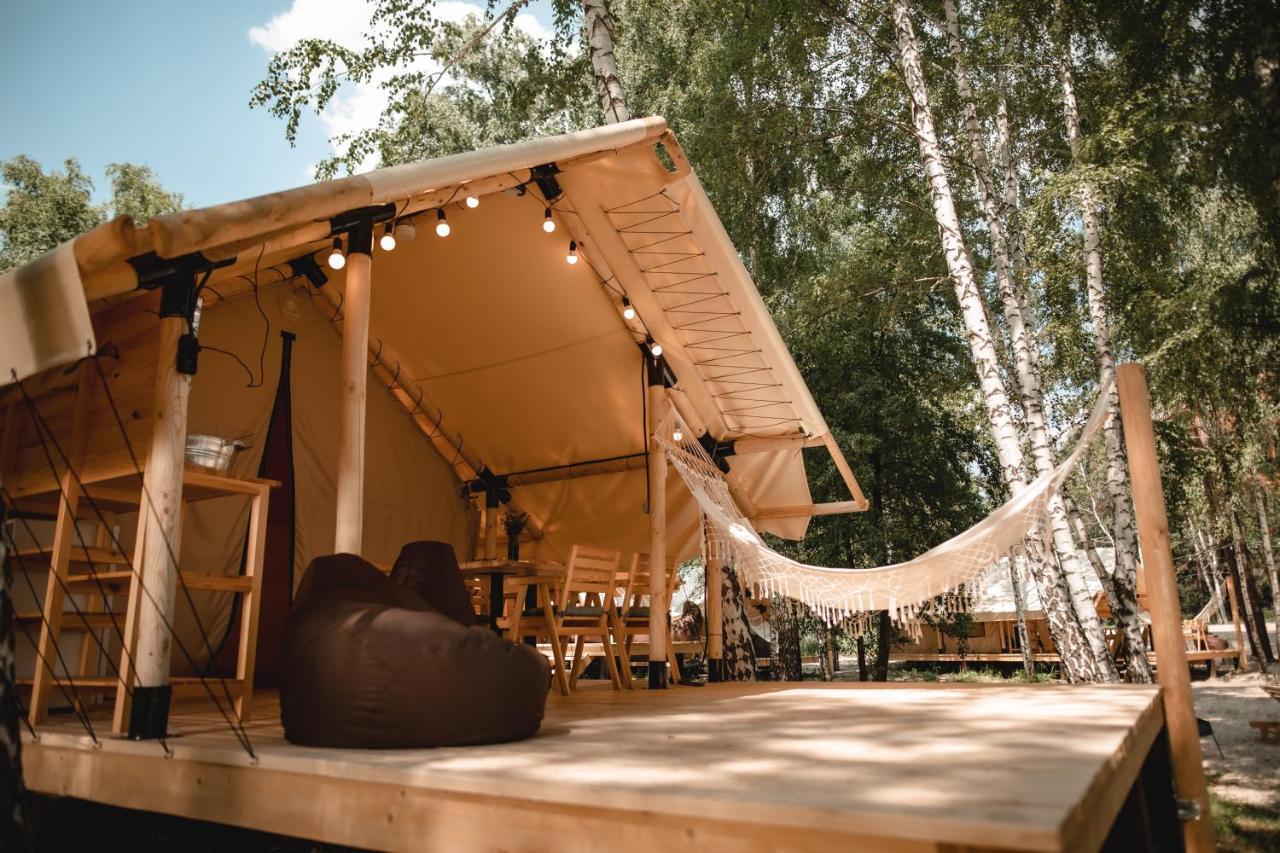 Hotel Glamping Mandra Kanev Leplyavo Exteriér fotografie