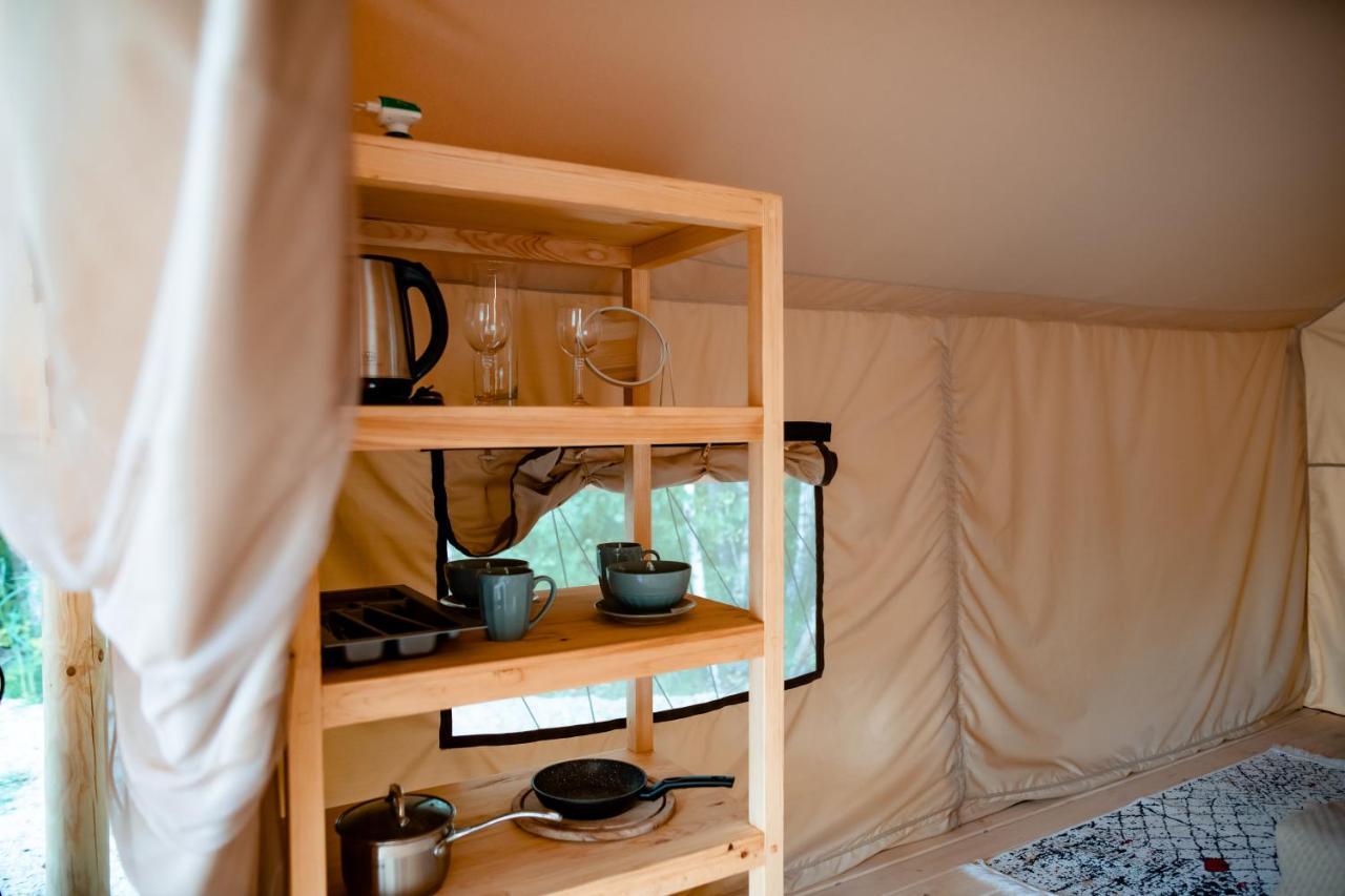 Hotel Glamping Mandra Kanev Leplyavo Exteriér fotografie