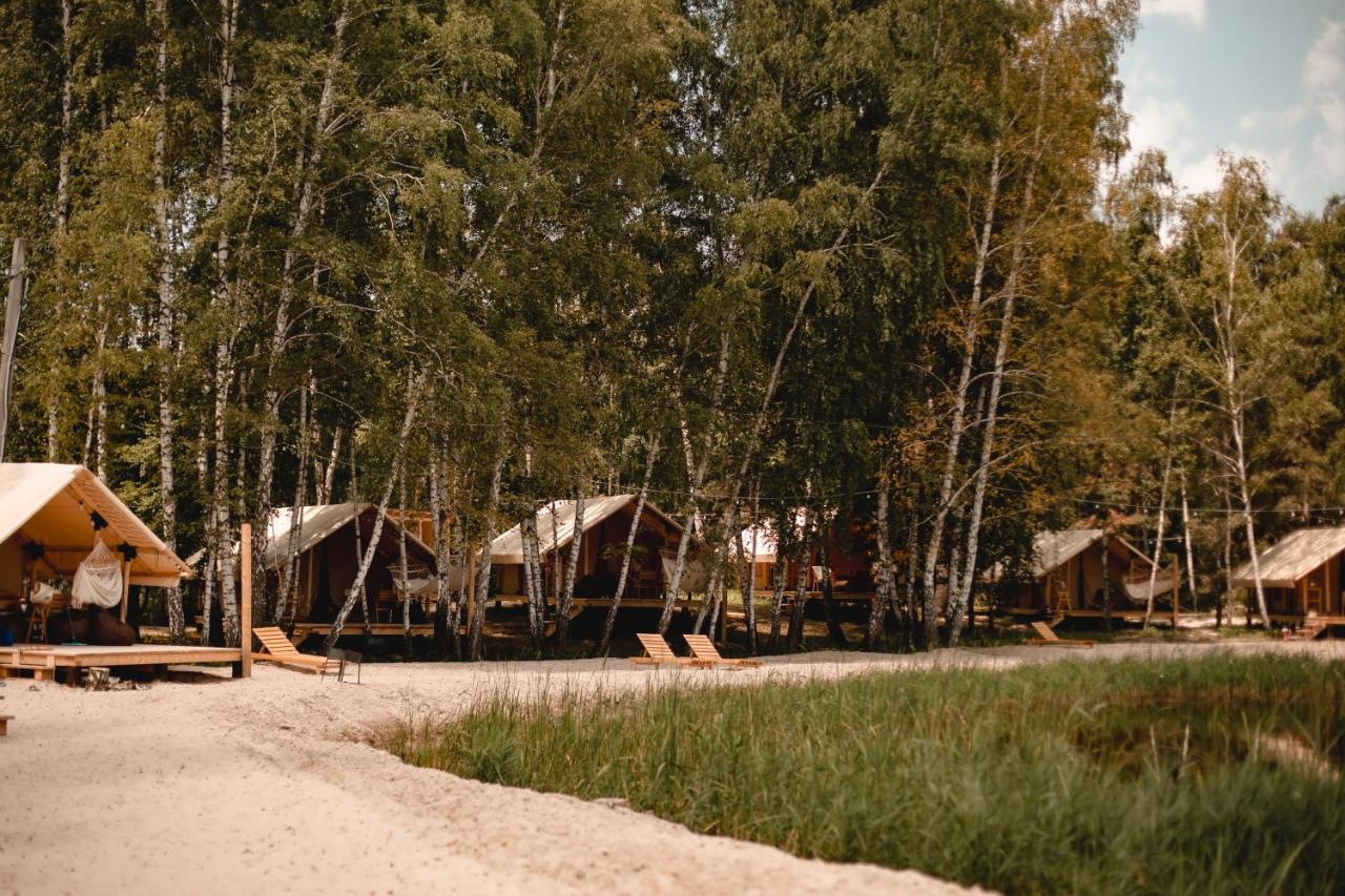Hotel Glamping Mandra Kanev Leplyavo Exteriér fotografie