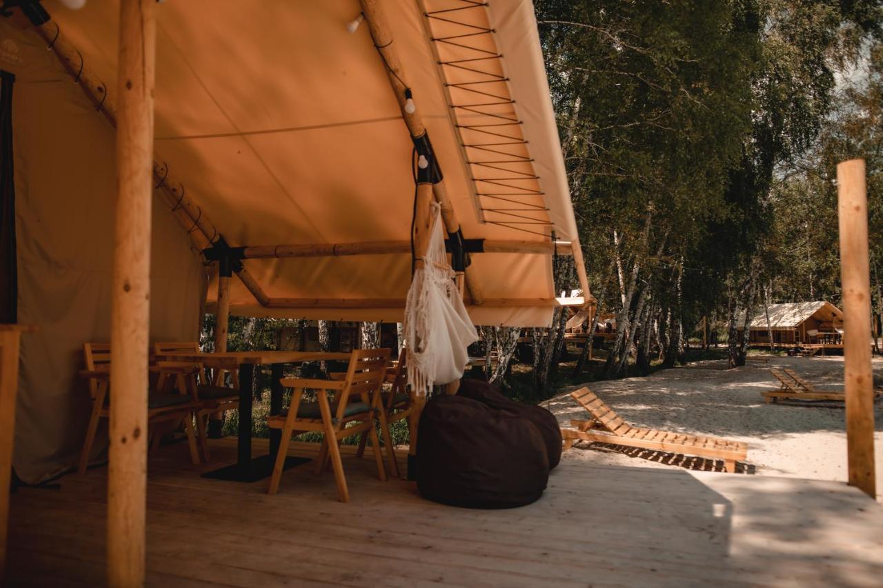Hotel Glamping Mandra Kanev Leplyavo Exteriér fotografie